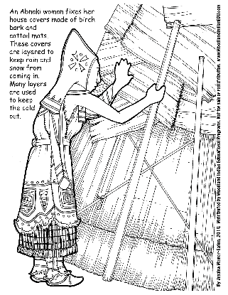 free download native american indian coloring page children abnaki abenaki wabnaki