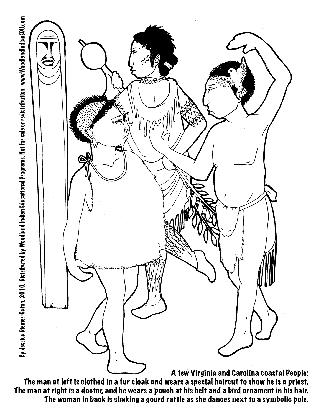 coloring pages jamestown